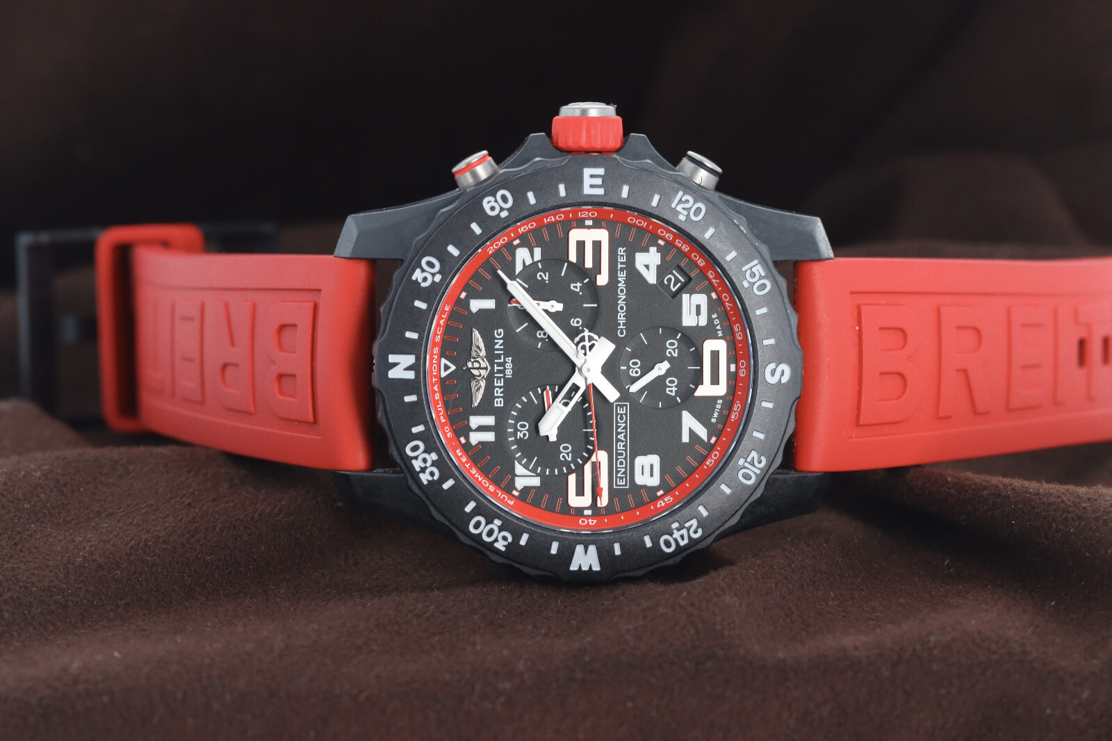 Breitling Endurance Pro Chronograph Quartz 44mm in Black Polymer, X82a310D91B1S1