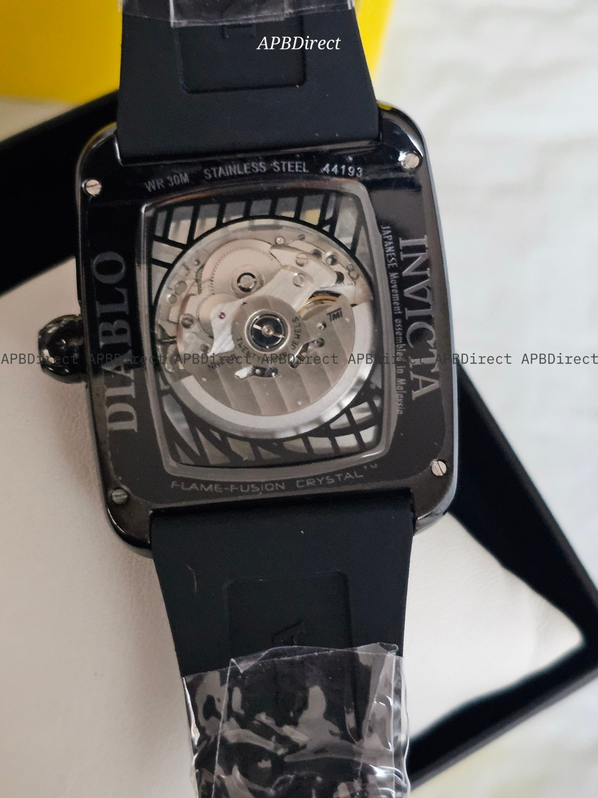 Invicta – DIABLO – Automatic – Skeleton – Anatomic – Flame-Fusion – mens Watch