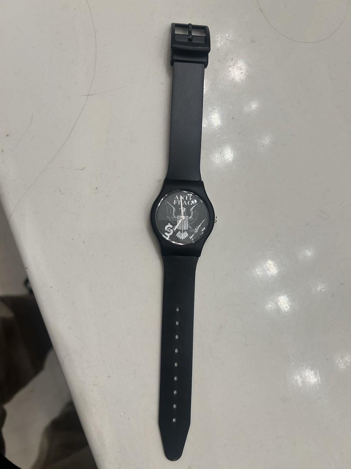 Rare And Vintage Anti Flag Wrist Watch Punk Rock Vans Warped Tour