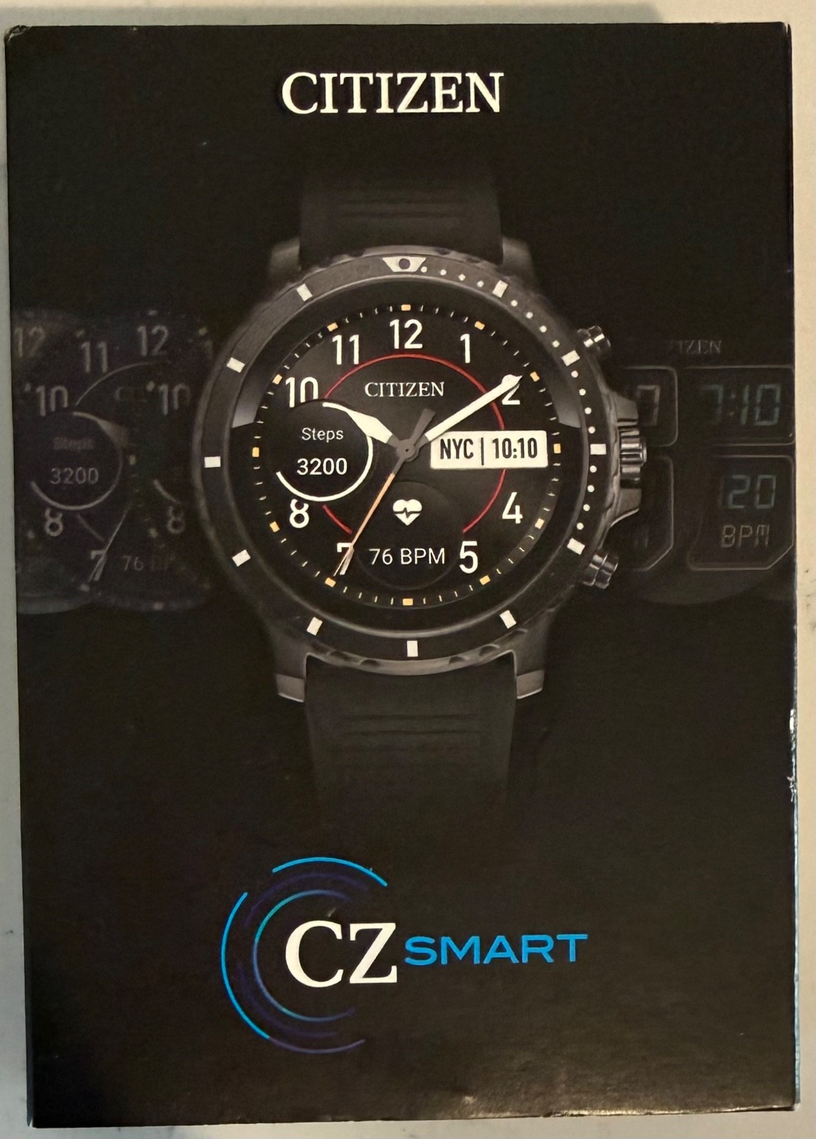 Citizen CZ Smart P990MV-01 Men – Digital Display Smart Watch USED