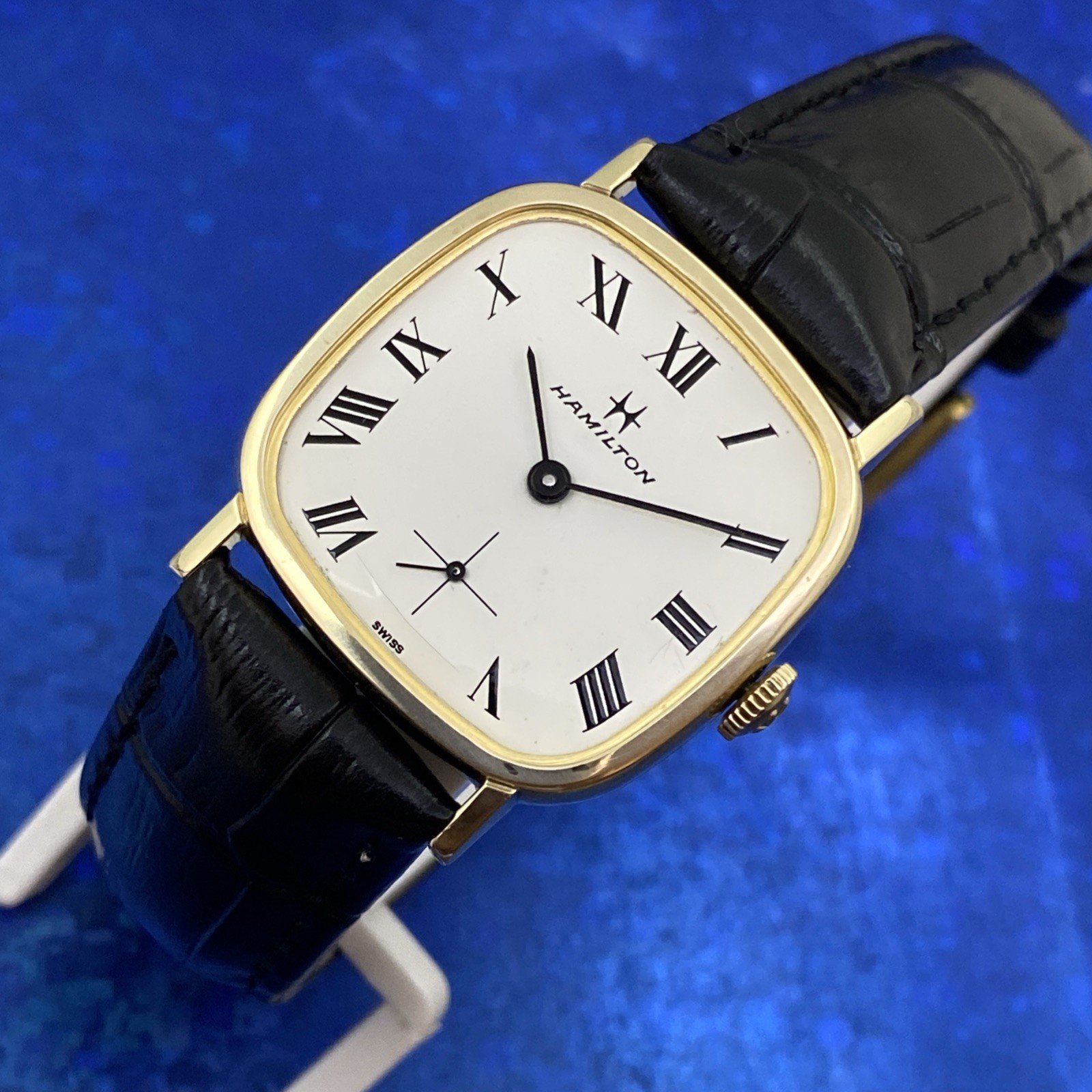 Vintage 1960’s Man’s HAMILTON Roman Numerals Dial Fully Serviced 1 Year WARRANTY
