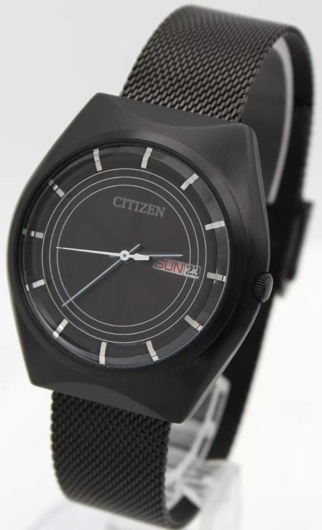 Citizen Eco-Drive Black Dial Watch Special Order Collaboration