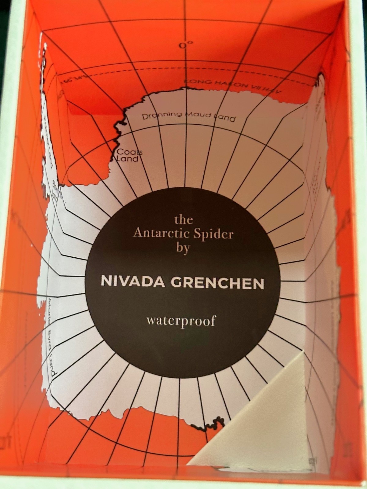 Nivada Grenchen Antarctic Spider Black Dial, classic 35mm size, New, Never Worn