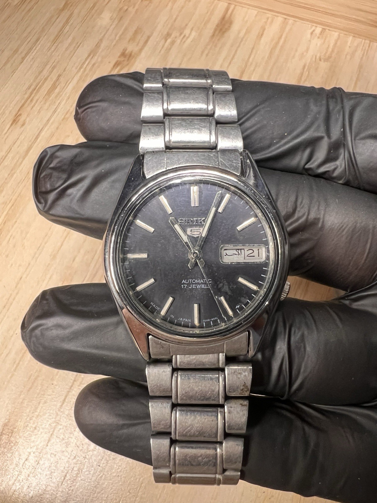 Seiko 5 Automatic 7009-6001 Spare Repair