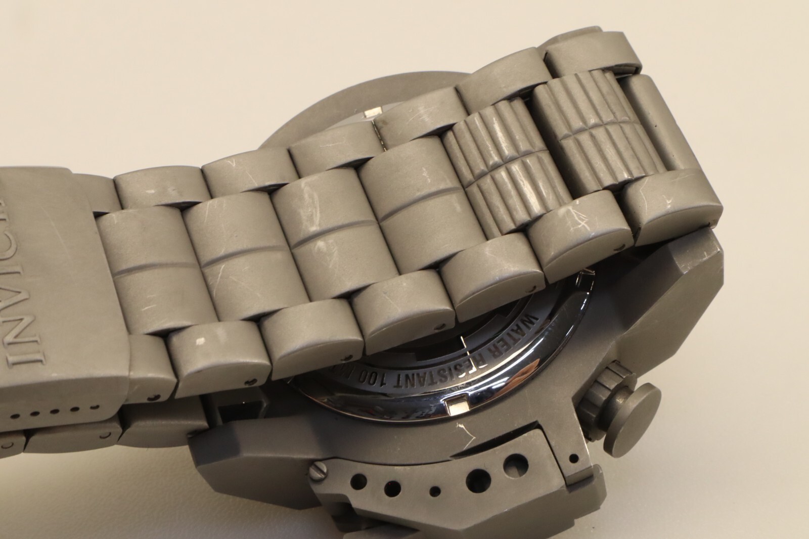 Invicta 18698 I-Force Bomber Chronograph Watch Gunmetal 50mm #162