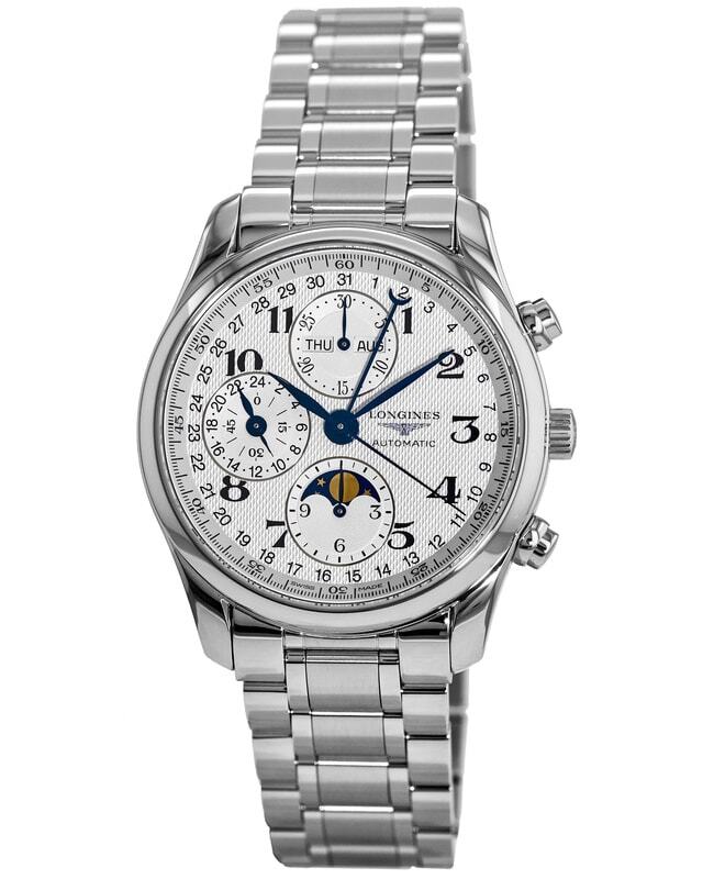 New Longines Master Collection Moonphase 40mm Men’s Watch L2.673.4.78.6