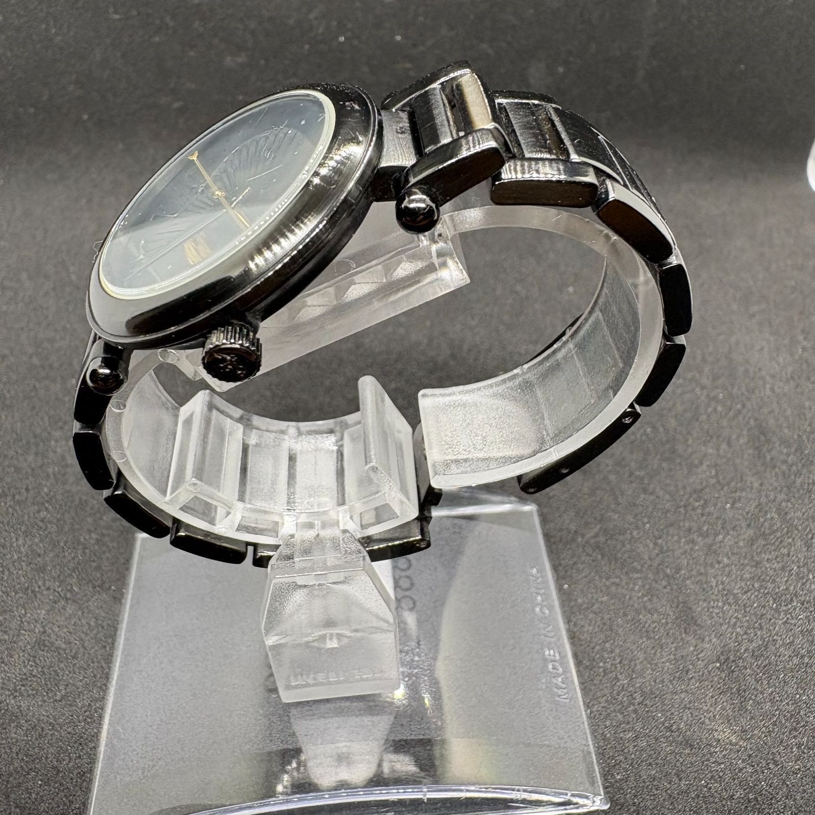277 Excellent Condition Working Vivienne Westwood Women’s Watch Orb Quartz Black