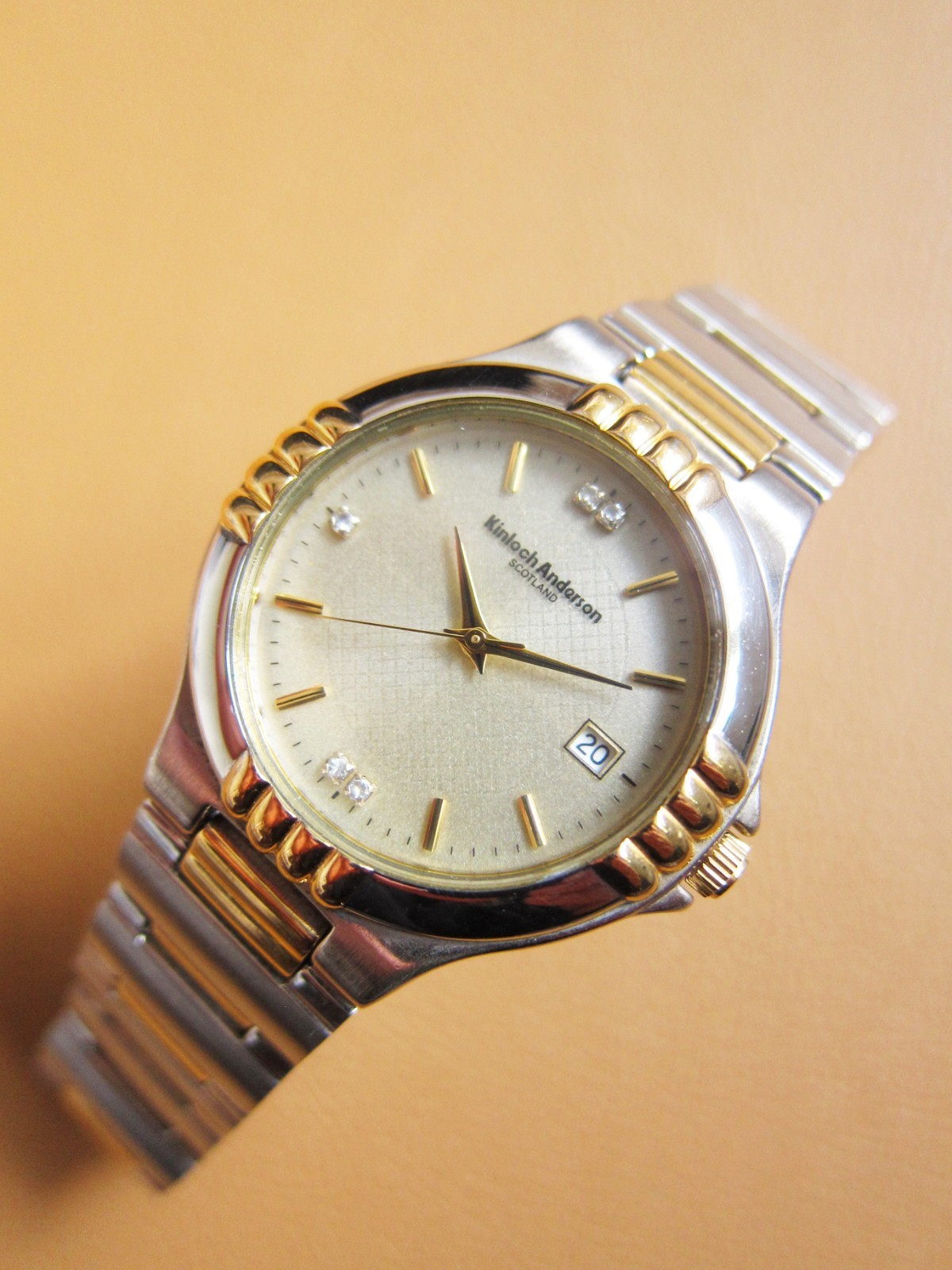 KINLOCH ANDERSON Solar Powered S.S Quartz Watch