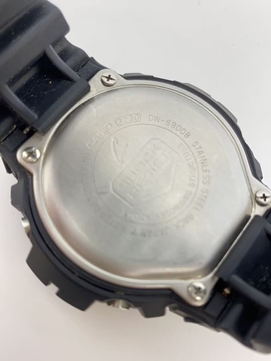 CASIO G SHOCK Watch DW 6900B Digital Black