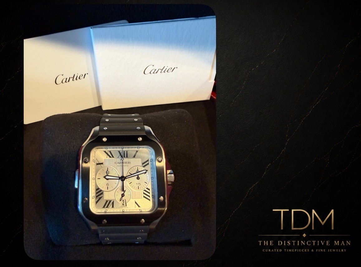 Cartier Santos XL Chronograph Year 2025 WSSA0017