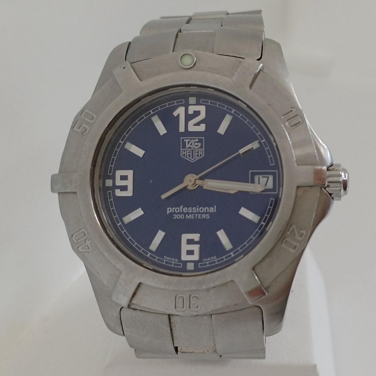 TAG Heuer 2000 Series Exclusive Date WN1112 Blue Dial Men’s Watch