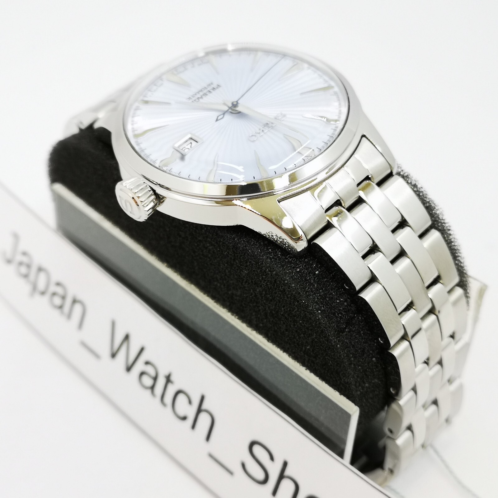 SEIKO PRESAGE BASIC SARY161 Ice Blue Skydiving Automatic Men’s Watch New in Box
