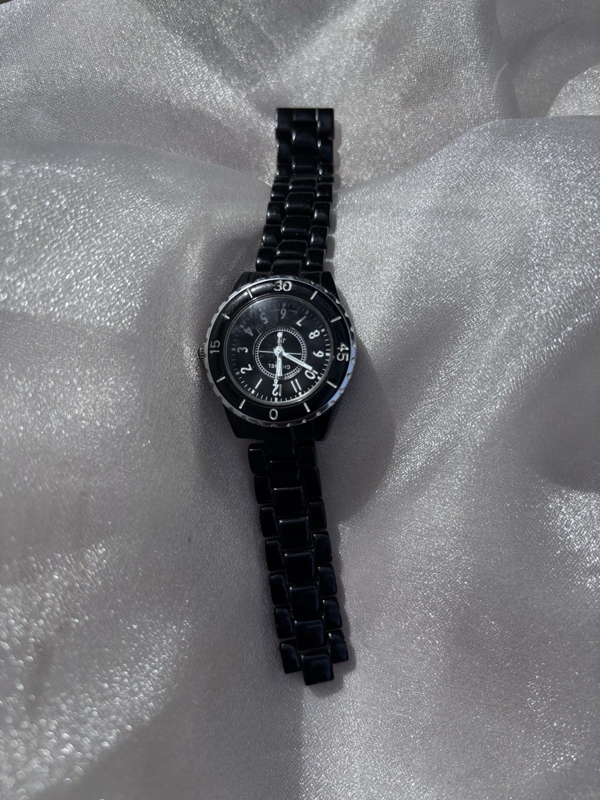 CHANEL J12 33mm Black Ceramic Quartz Women’s Watch 200m Unidirectional Bezel
