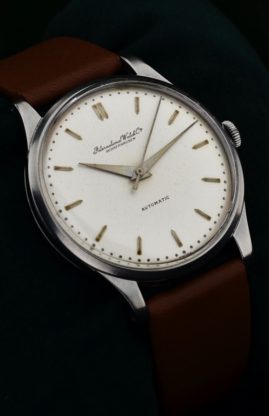 Vintage IWC Automatic C853 Cal. Men Wrist Watch 1960-1969 35 mm