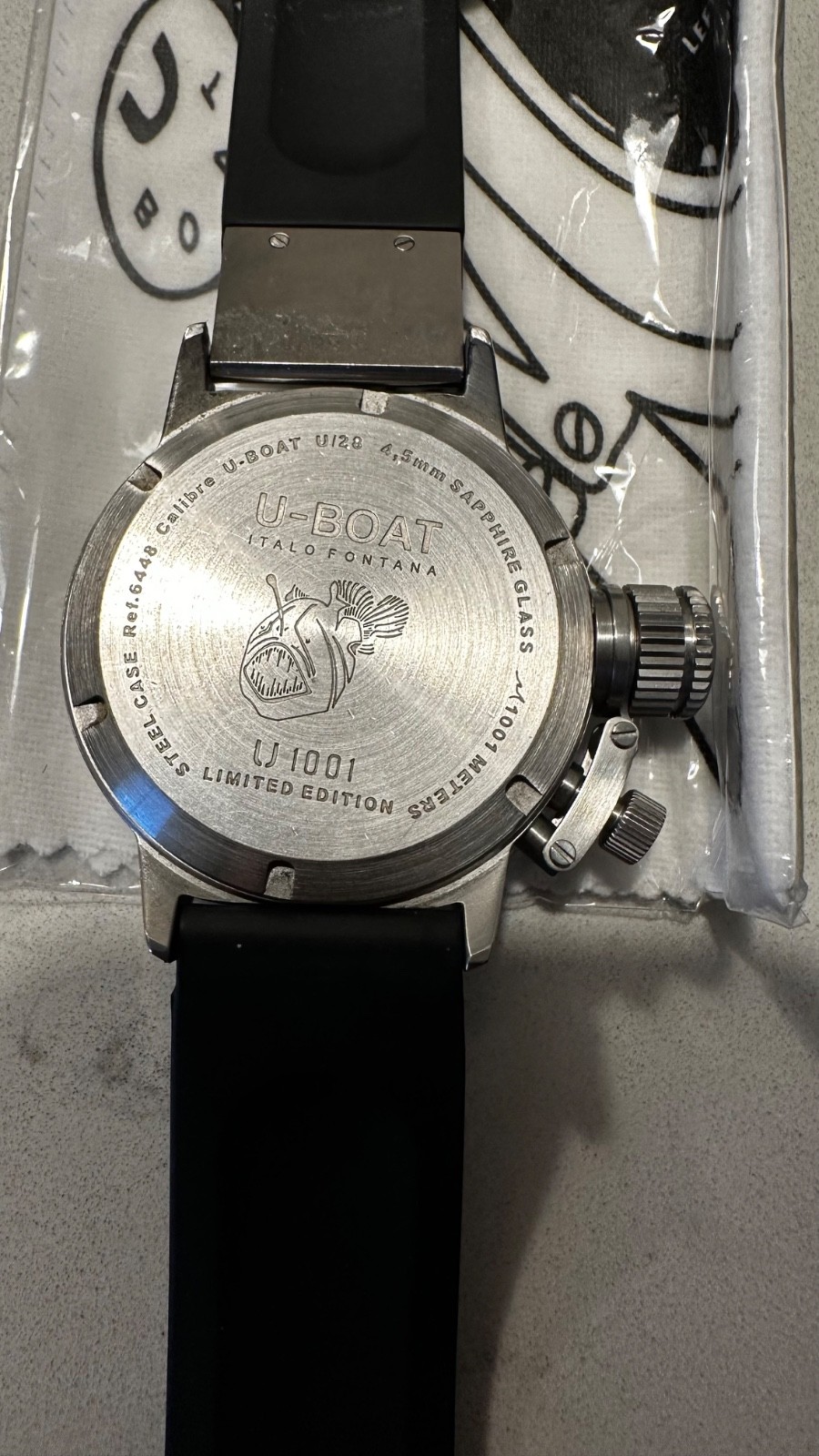 U-BOAT Classico U-1001 Automatic Limited Edition Watch UB-6448-1 – 47mm 1000m