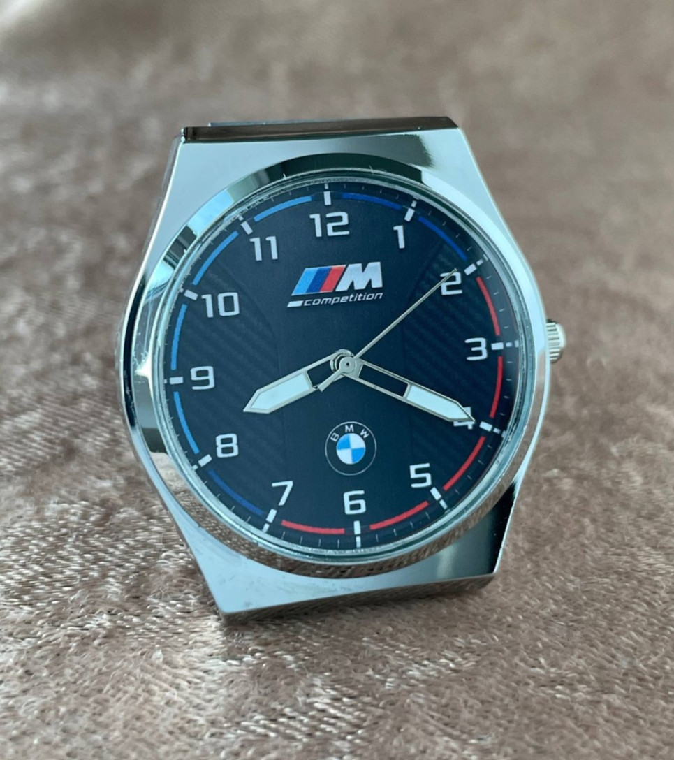 BMW M Competition, handmade watch, quartz movement, BMW M Competition