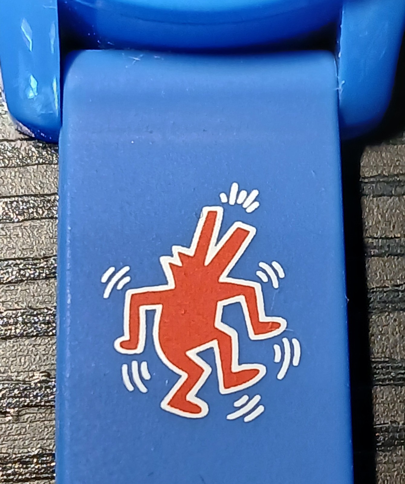 Lacoste x Keith Haring “Dancing Dog” Watch 12.12 Model 2030014 Works Great Rare