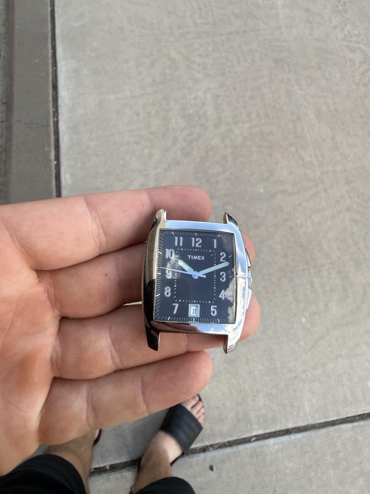 Square Timex Watch