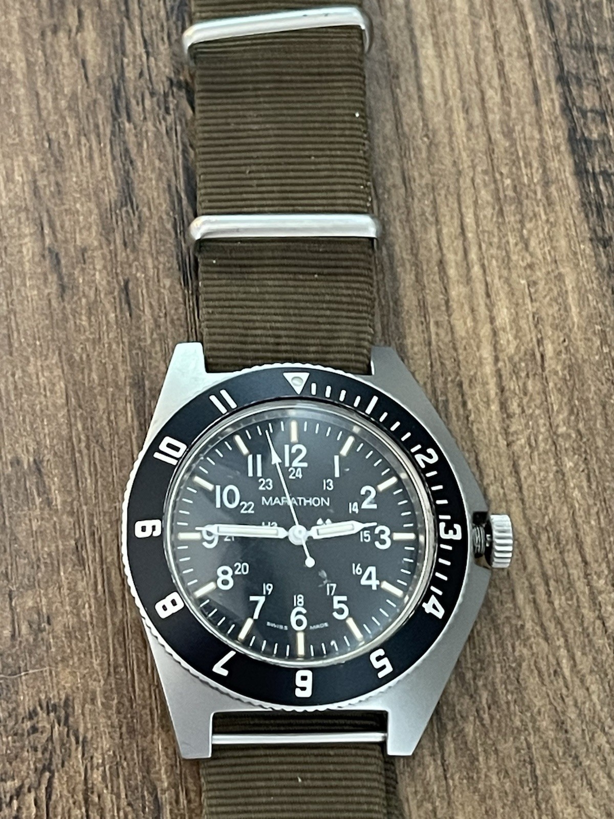 Marathon Watch GALLET AND CO. 6645-01-150 – 8115 211 DLA 400 – 90-C-5144 1990