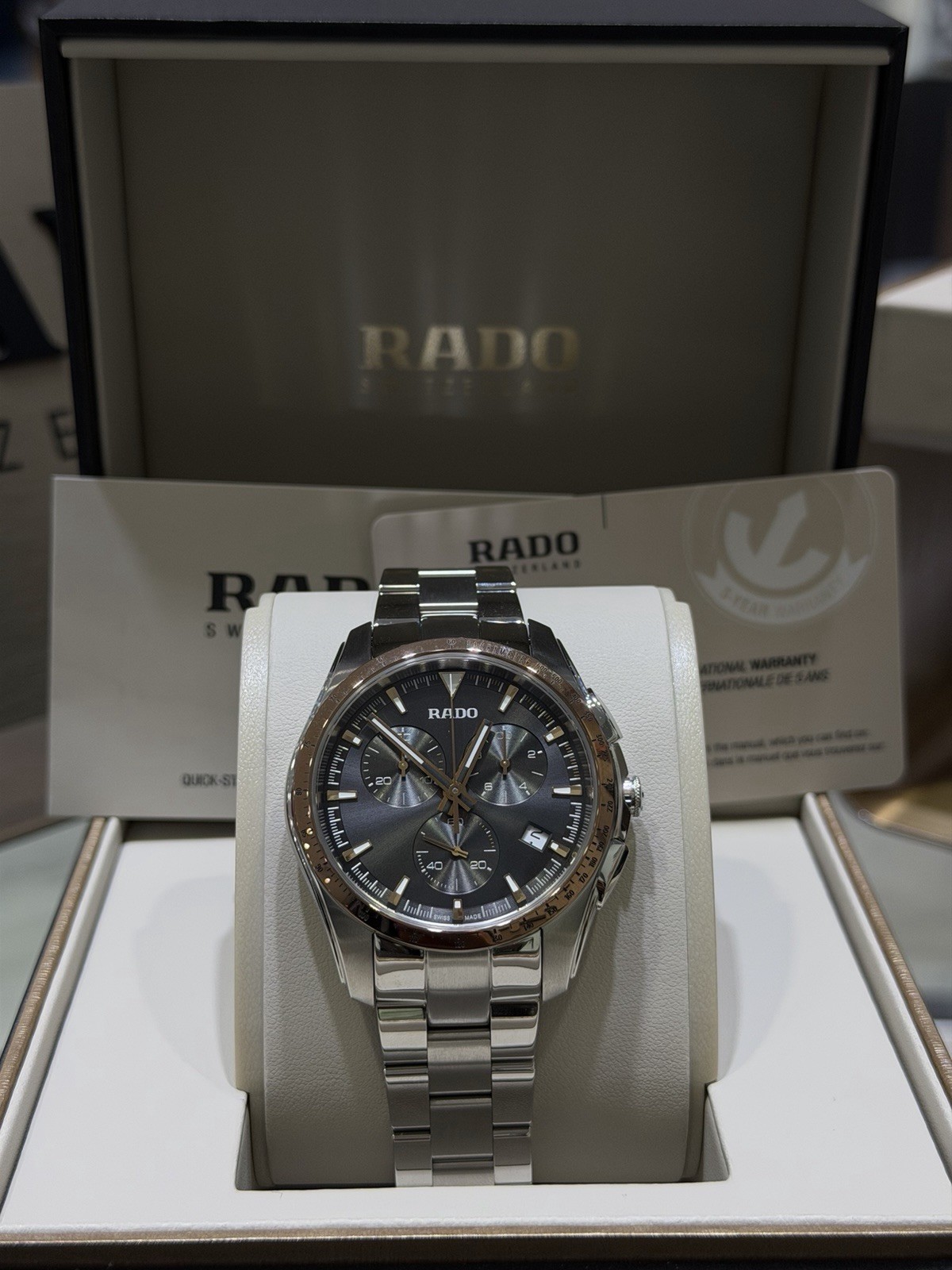 Rado HyperChrome Chronograph Grey Dial Men’s Watch R32259163