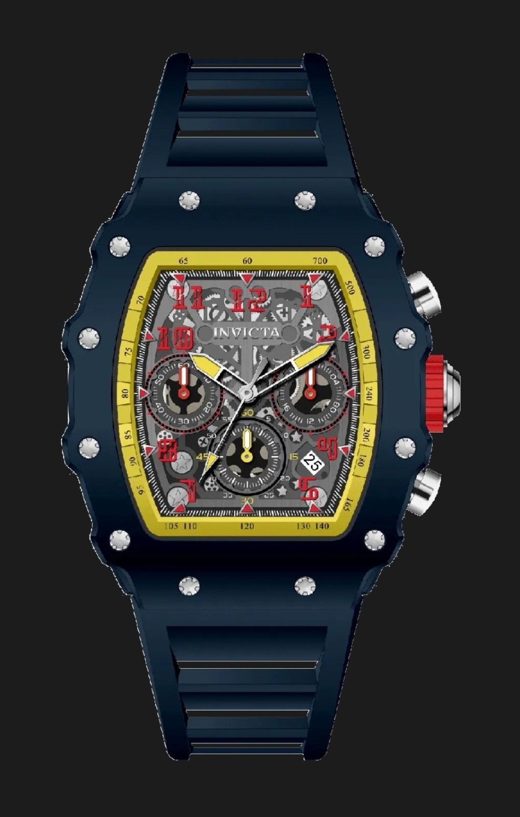 Invicta – Valxor – 40mm – Dark Blue/Yellow – (69770)