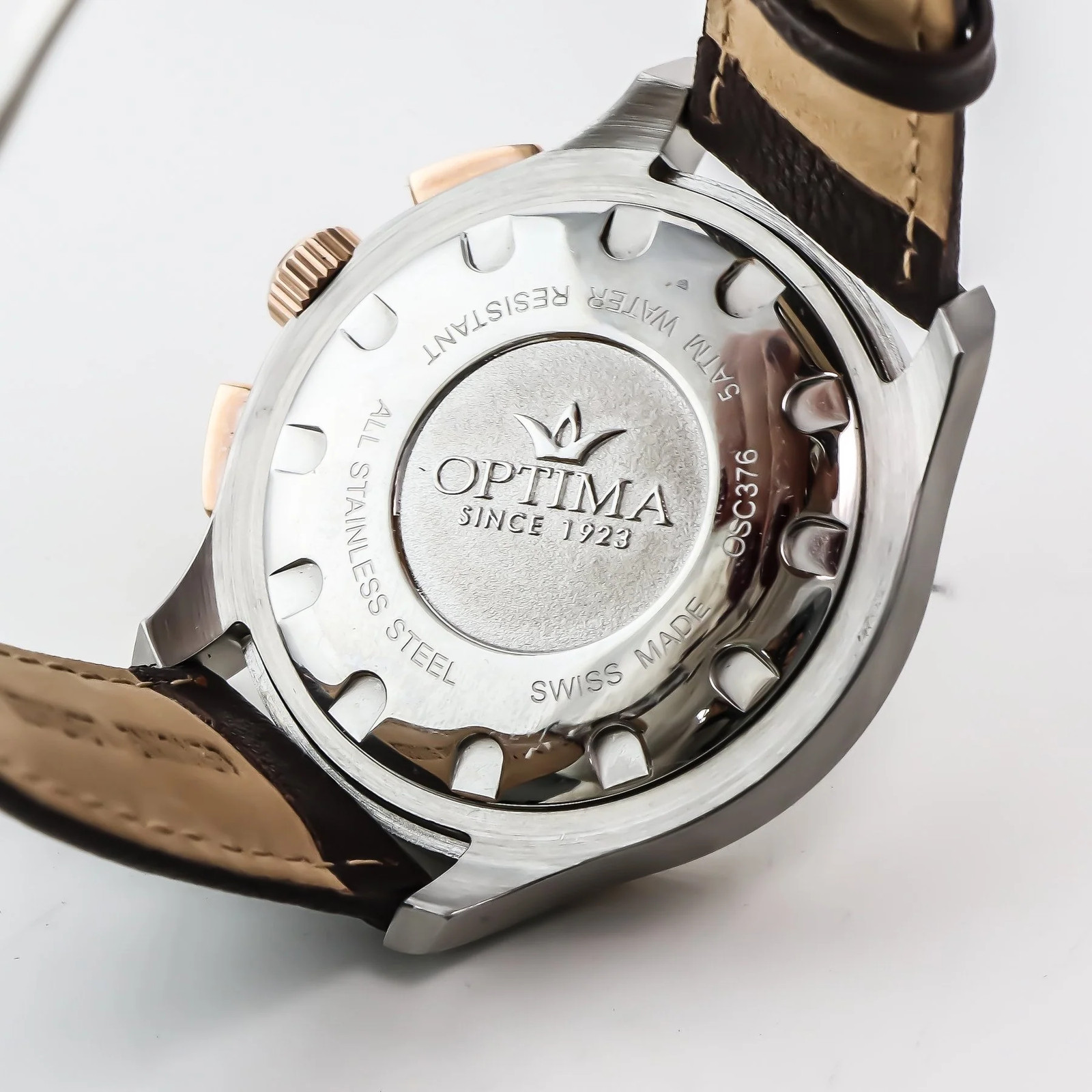 Optima – Swiss Chronograph – OSC376-SRL-1 Swiss Ronda Quartz 44.15mm OSC376 50