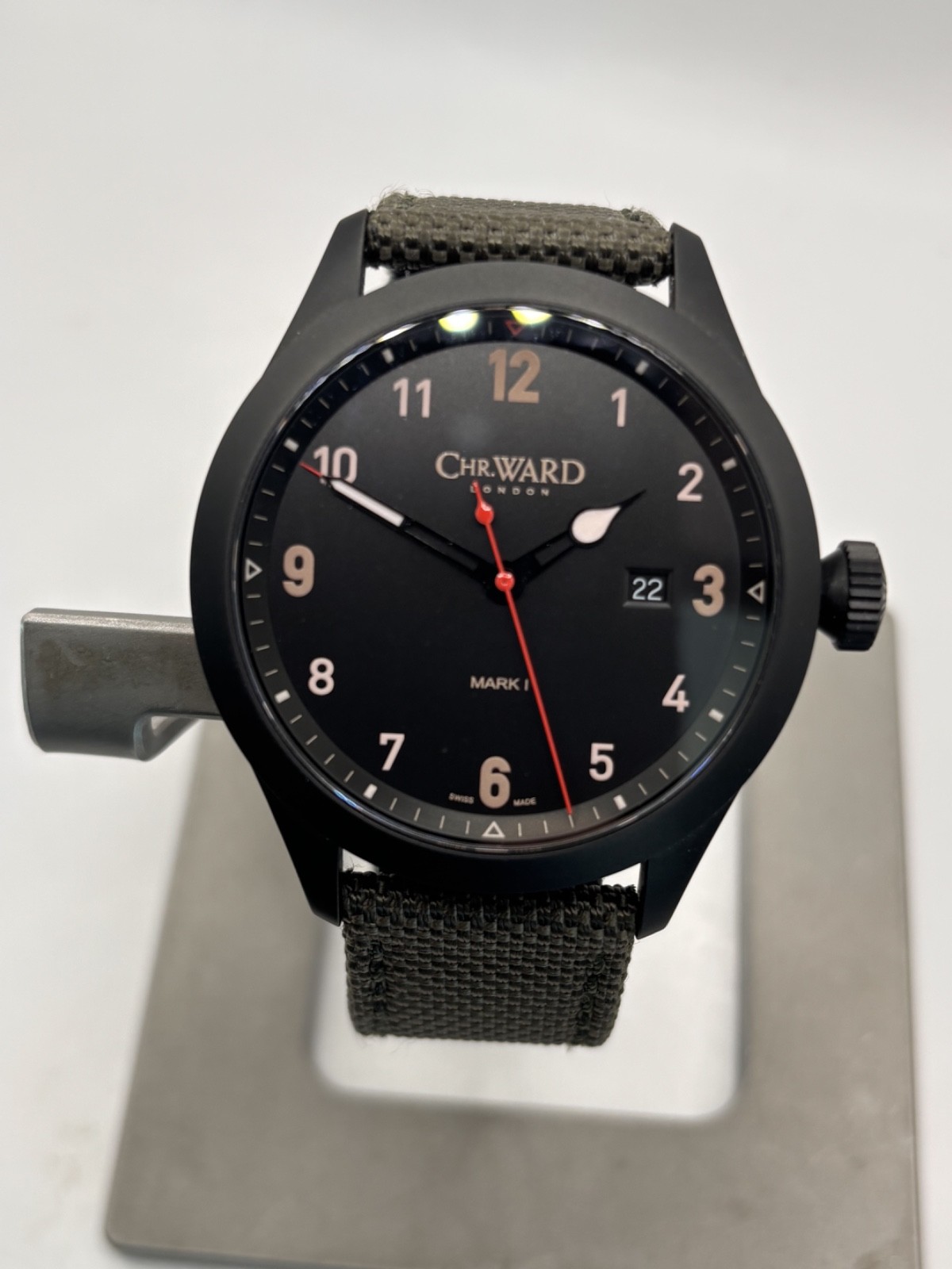 Christopher Ward C8 Flyer Quartz 44mm (03/2017) WH1741F