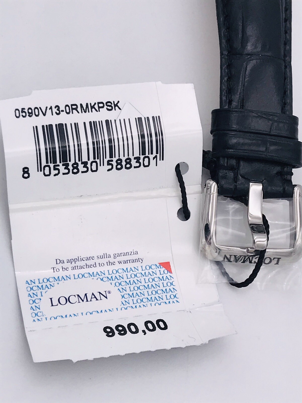 Orologio Locman Toscano Automatico Ref590AOK/900 42mm Nero Scontatissimo Nuovo