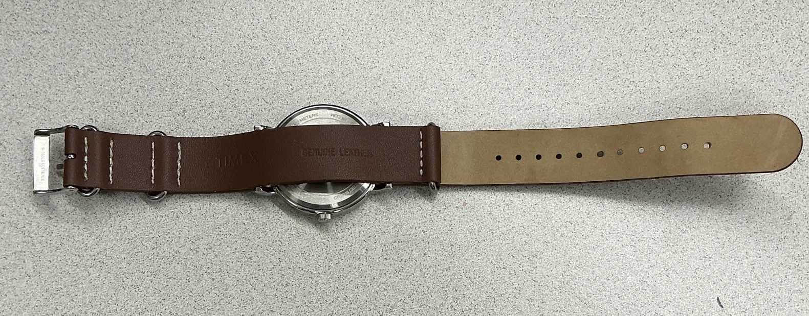 Timex Weekender Men’s Watch Brown Leather Strap
