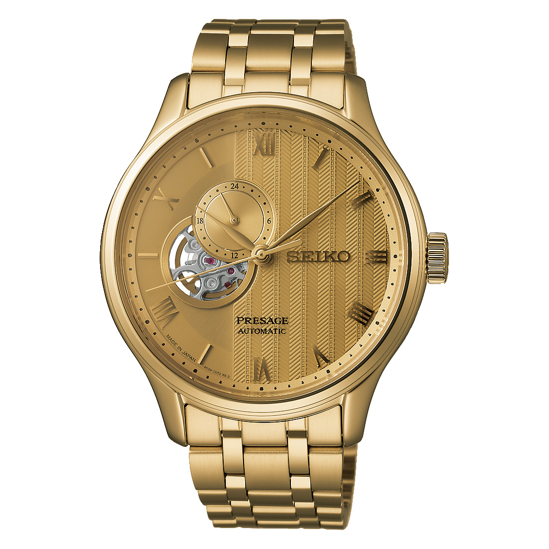 Seiko Presage Inspired by Japanese Gardens 41.8 MM Automatic SS Watch SSA468J1