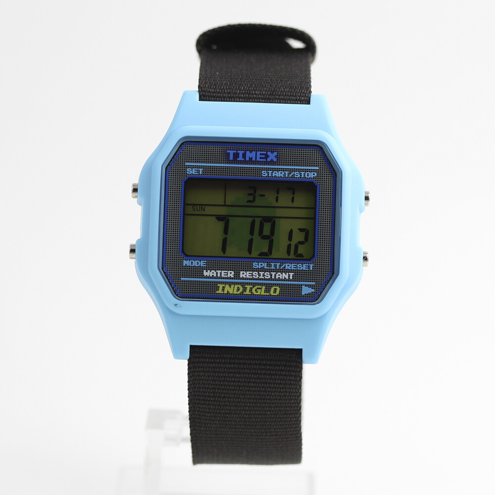 TIMEX TIMEX TW2V94100 PAC MAN Digital Chronograph Quartz Digital Black