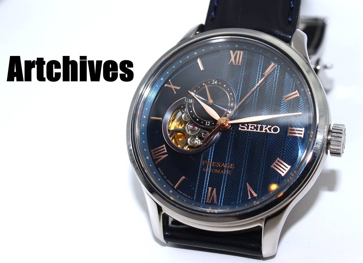 VRW 1995 Watch SEIKO SARY187 Presage BL Dial Men s Automatic Wristwatch Working