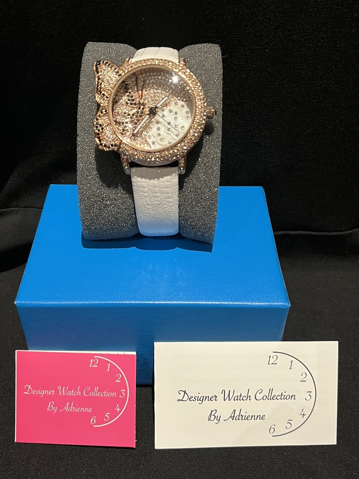 Designer Watch by Adrienne “Butterfly” Style Watch. Limited Edition of 5,000.