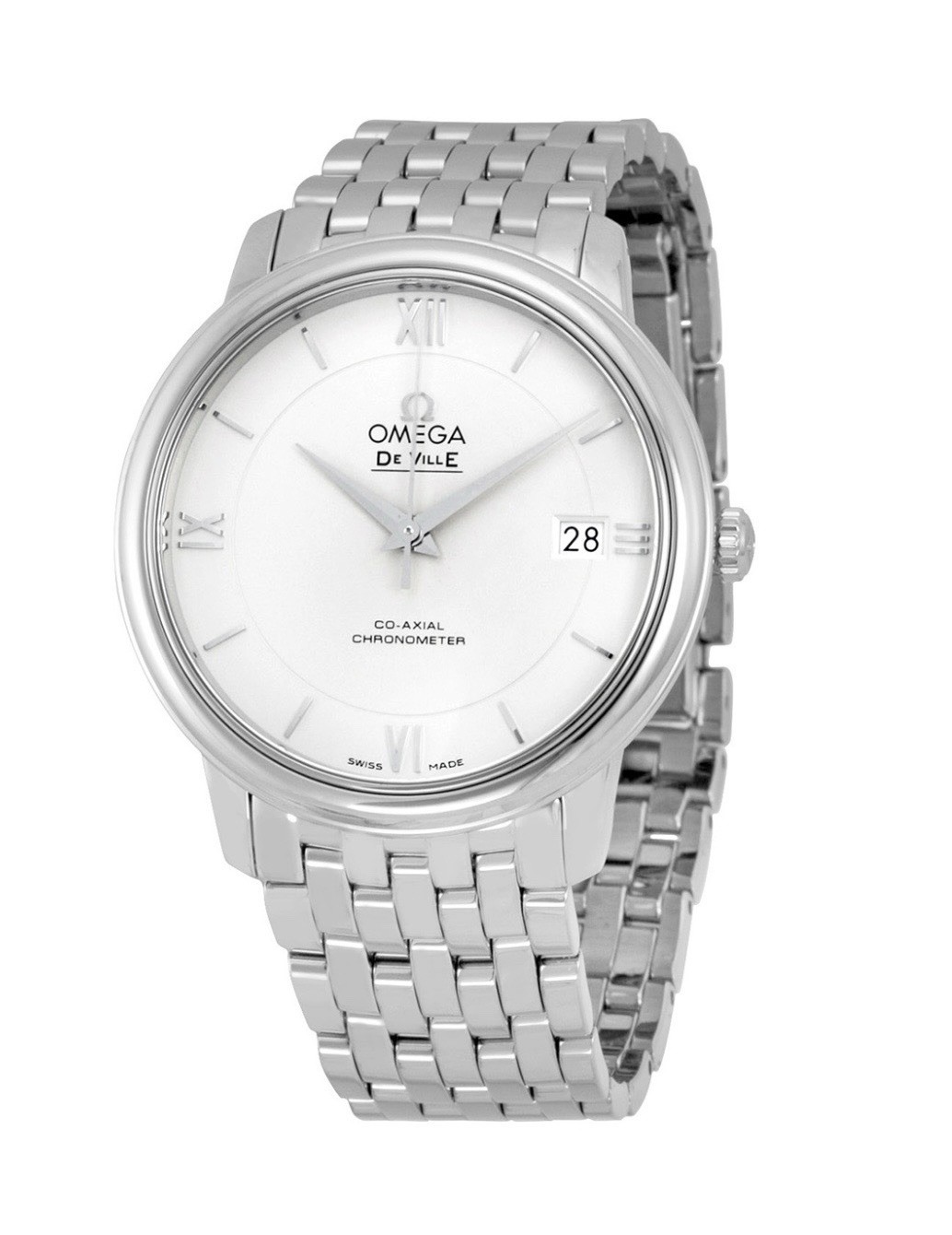 OMEGA Prestige Co-Axial Automatic Silver Dial Unisex Watch No424.10.37.20.02.001