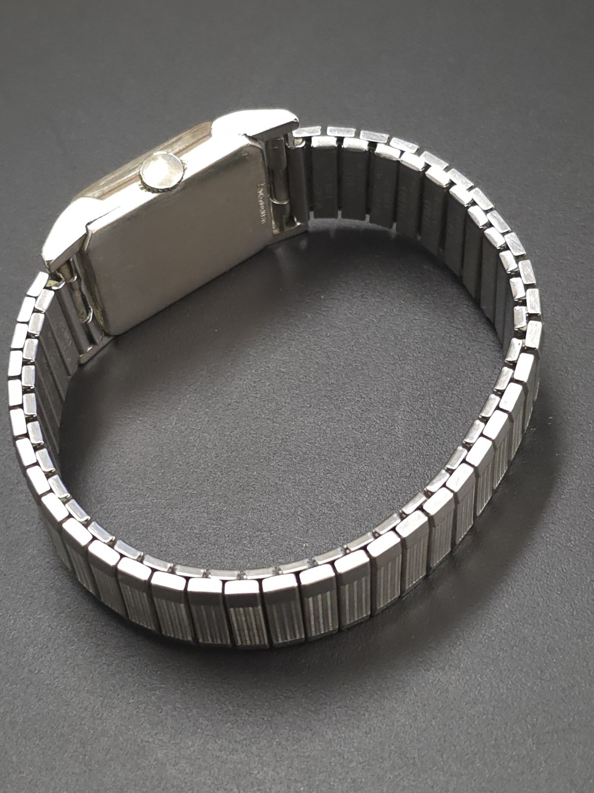 Wittnauer Manual Wind Rectangular Dress Watch Gold Filled 17J Speidel Band