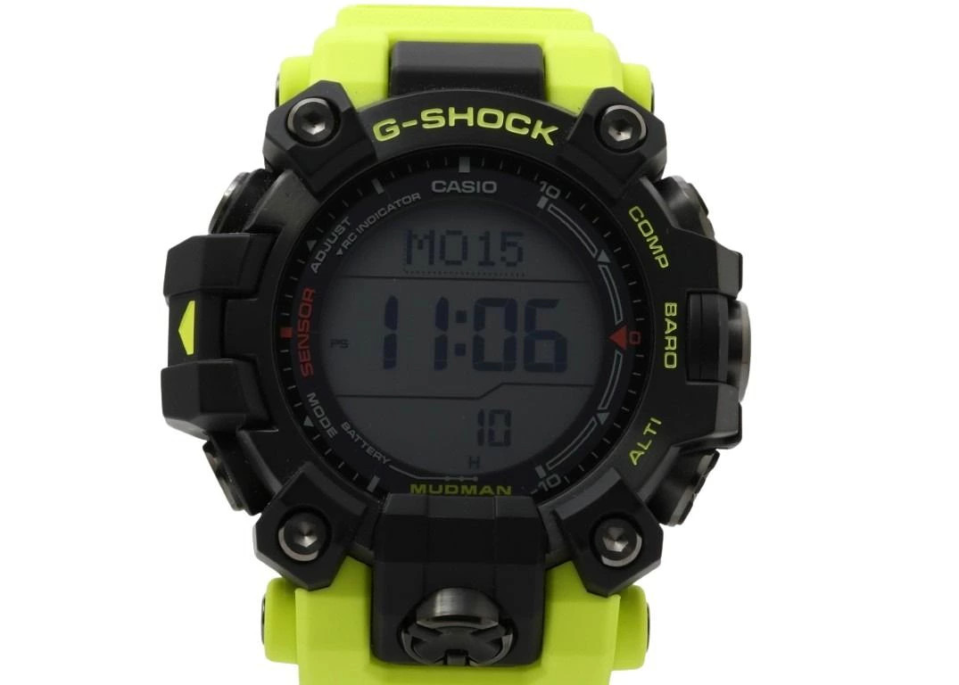 CASIO G SHOCK MASTER OF G LAND MUDMAN GW 9500MRY 1A9JF Black Yellow Carbon Fiber