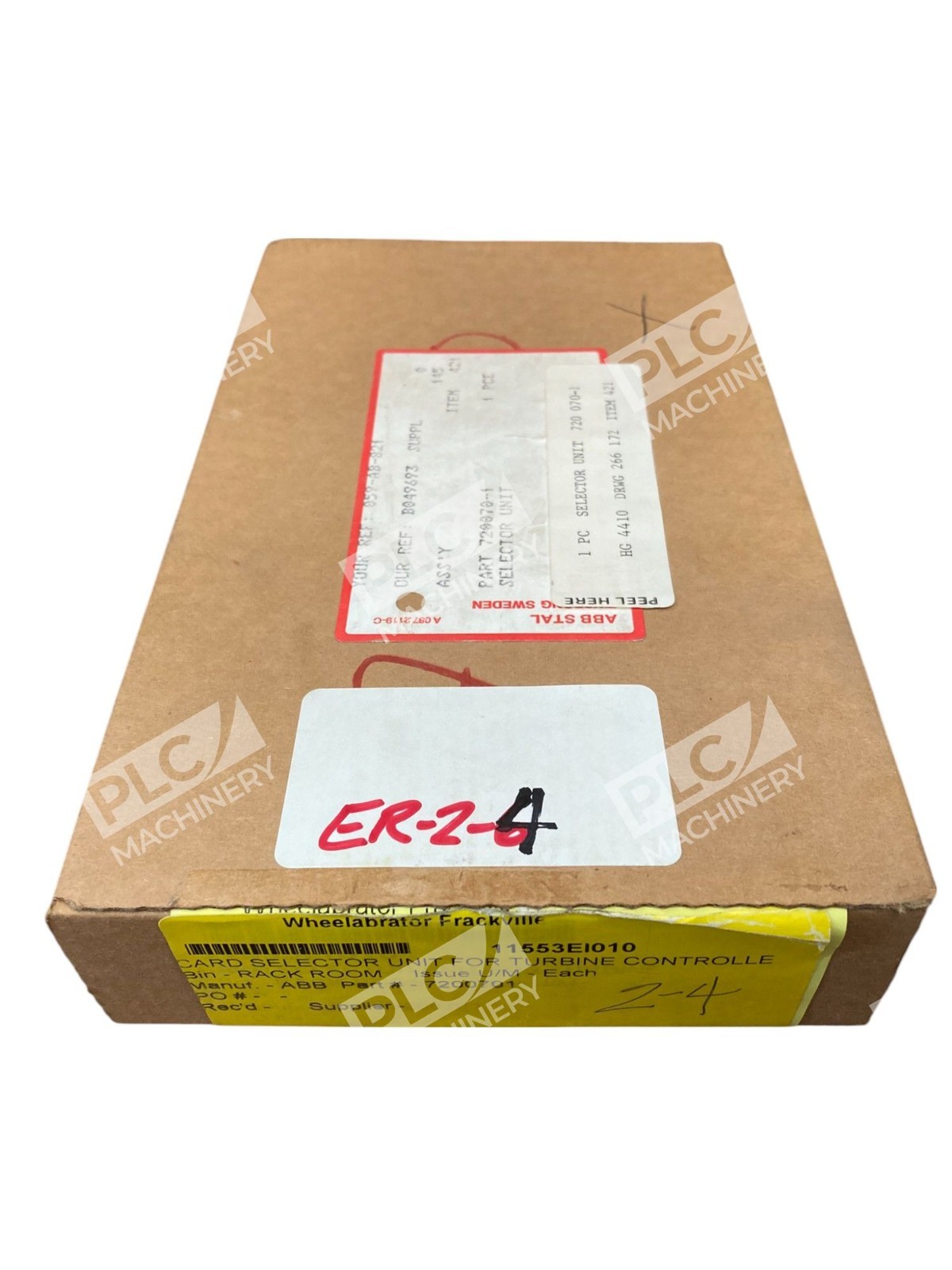 ABB Stal Selector Unit 720070-1