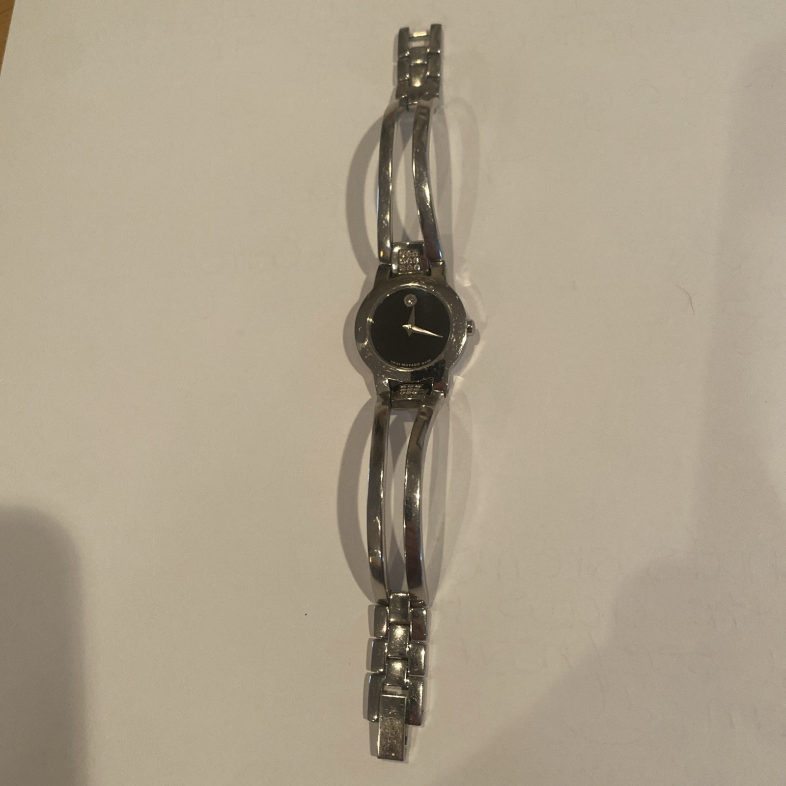 Movado Amorosa 84-E4-1842 Wrist Watch for Women, Diamonds Sapphire Crystal