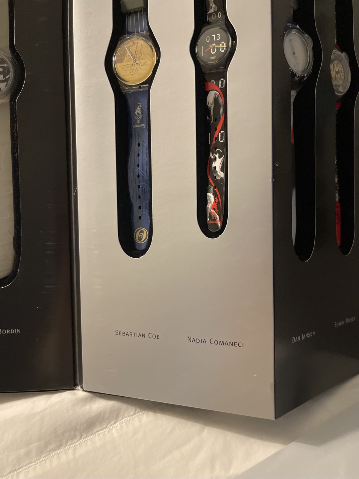Olympic Legends Swatch Watch Box Set 10 WATCHES