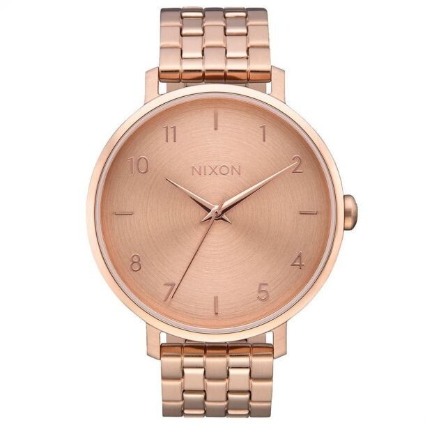 *BRAND NEW* Nixon ARROW Stainless Steel Womens Rose Gold Watch A1090897-00