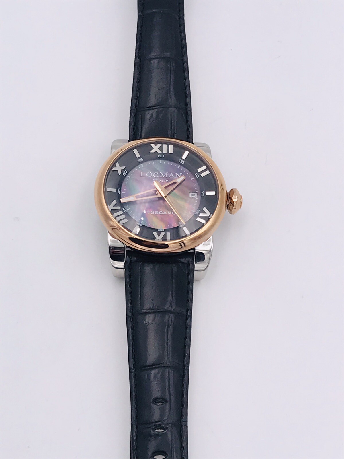 Orologio Locman Toscano Automatico Ref590AOK/900 42mm Nero Scontatissimo Nuovo