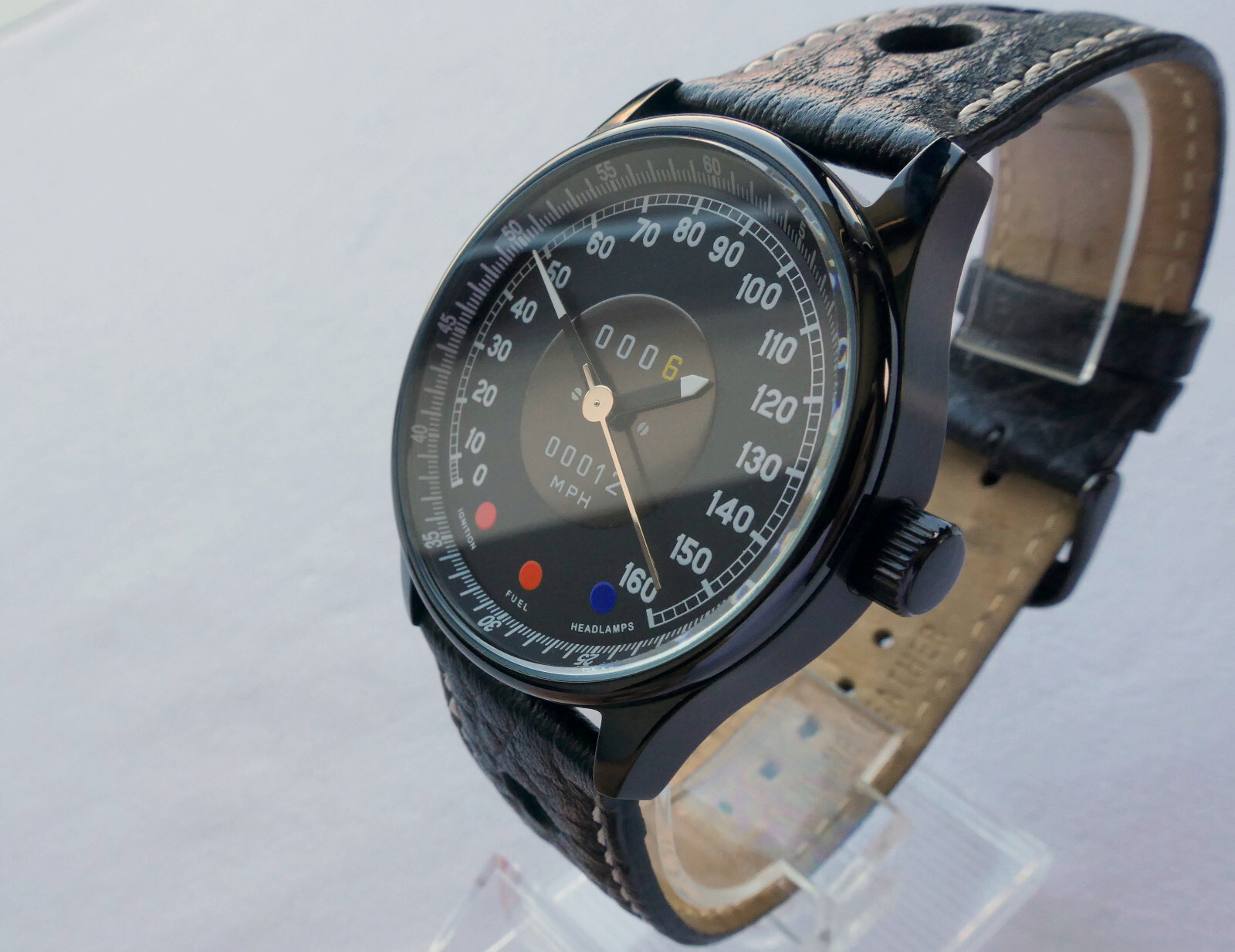 Jaguar XK-E E Type Classic British Car Speedometer Accessory Automatic Watch