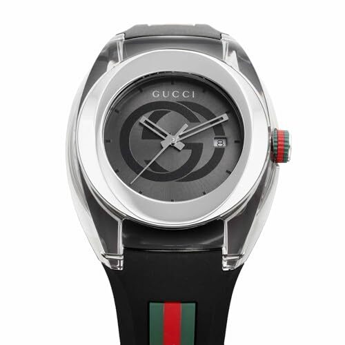 [Gucci] Watch SYNC OUTLET Black Plain Box Included YA137116 Silver