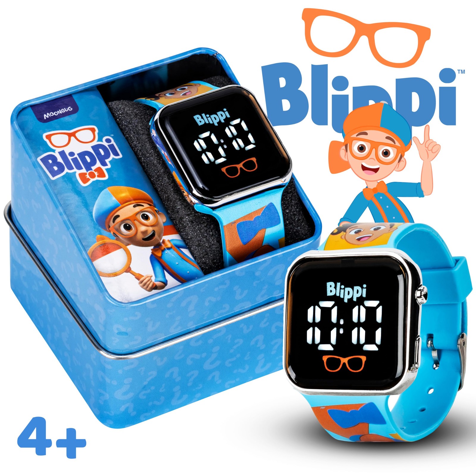 Blippi Kids LED Watch – Interactive Teaching Tool with Fun