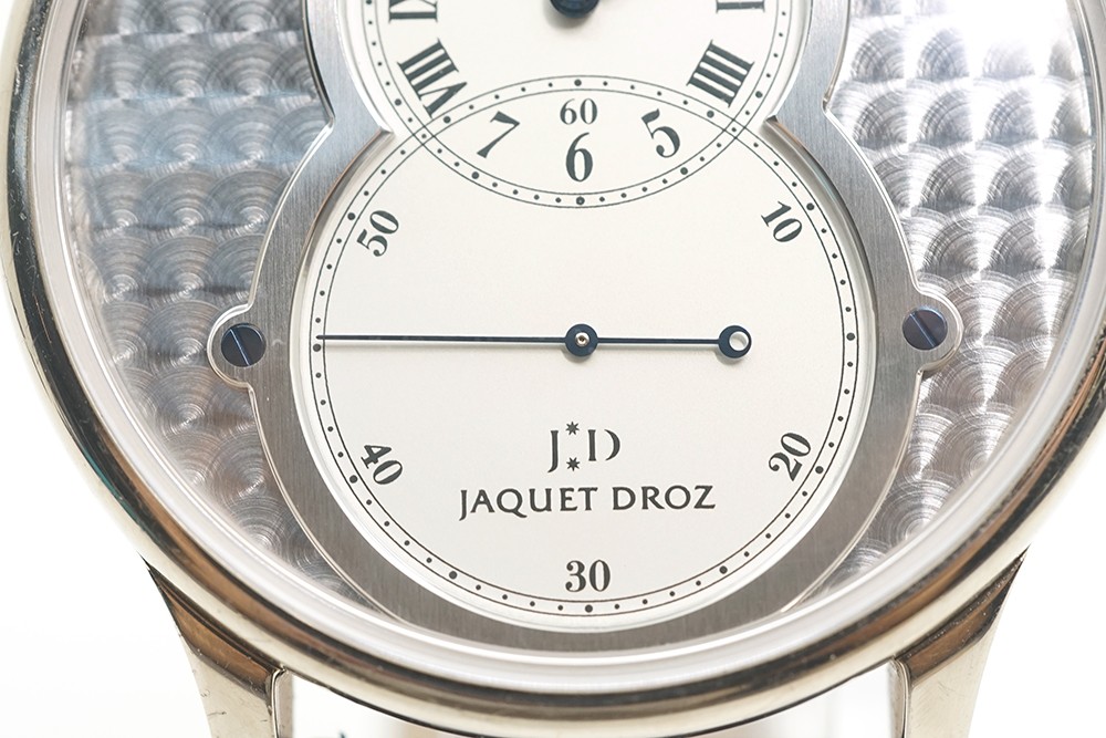 Jaquet Droz Grande Seconde Off-Centered J003034 18K White Gold 43mm Limited