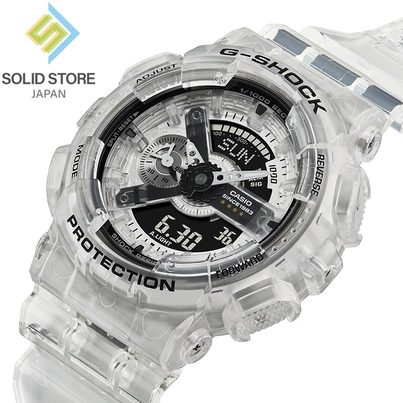 CASIO G-SHOCK GA-114RX-7AJR 40th Anniversary CLEAR REMIX Limited Watch 51.2mm