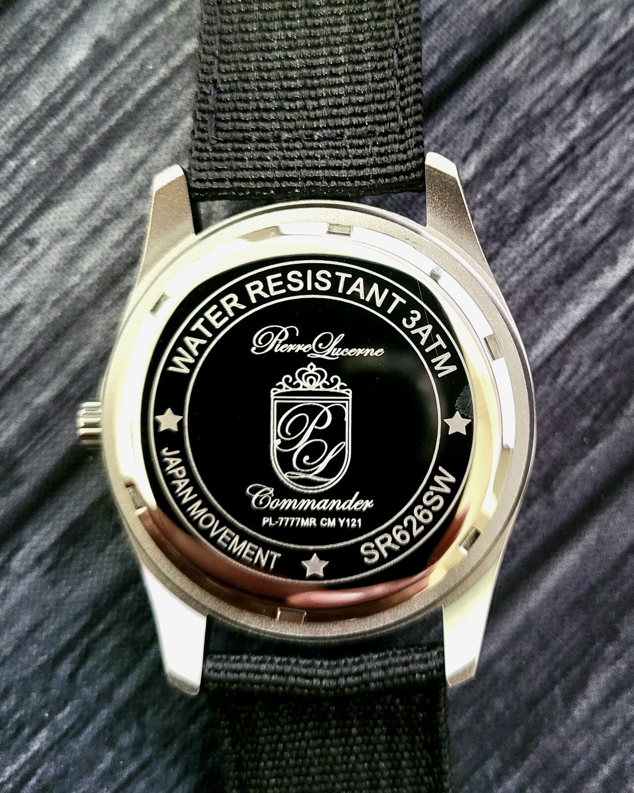 Authentic Pierre Lucerne Commander Railroad Approved Features White Dial Watch