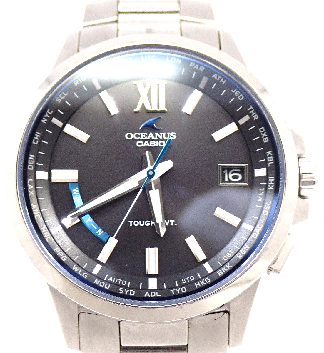 Casio Oceanus OCW-T150-1AJF Men’s Wristwatch Solar Radio Titanium Japan