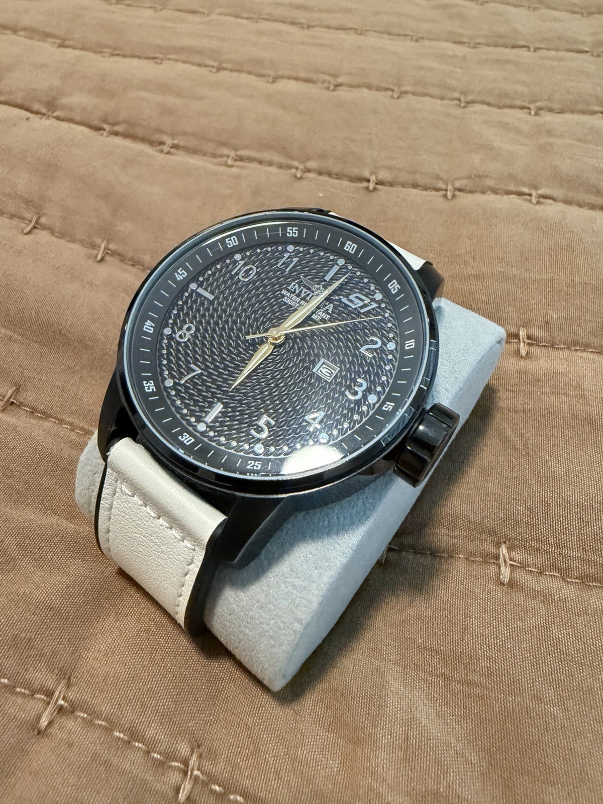Invicta S1 (19619) 48 mm Men’s Stainless Steel Rally Watch – Black White