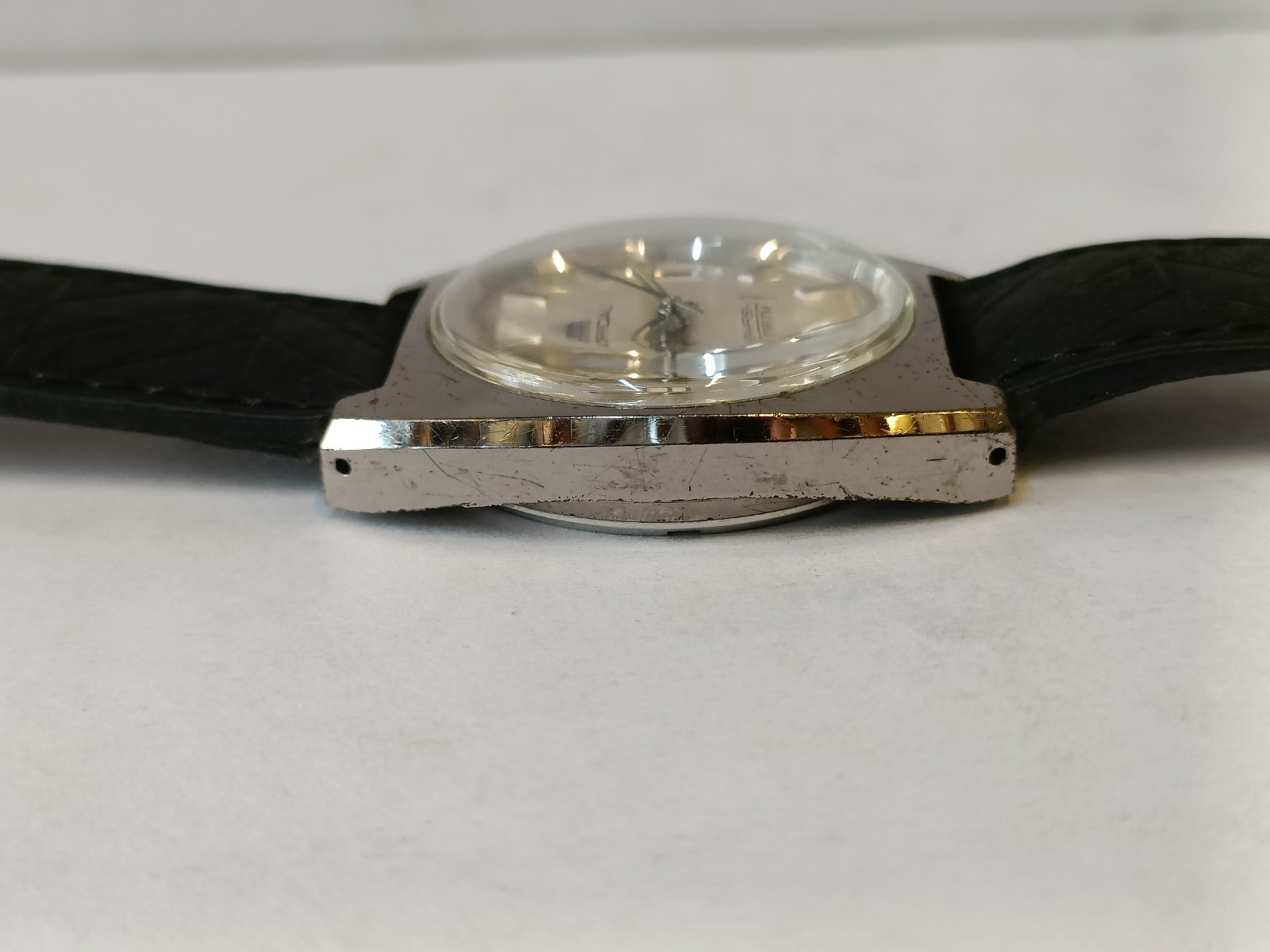 VERDAL SUNFISH 17J WINDING SILVER DIAL 4229 SWISS MEN’S WORKING CONDITION